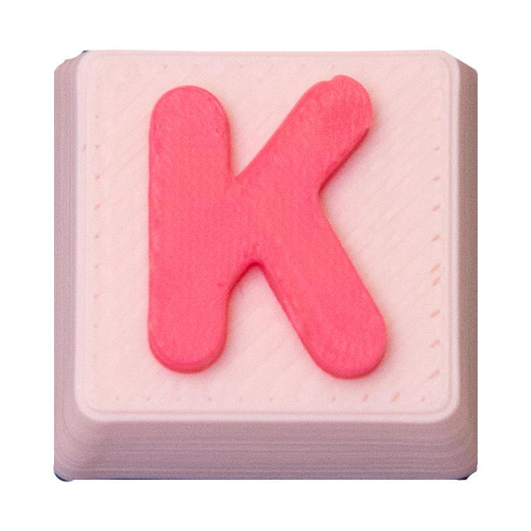 アルファベット、数字キーキャップ